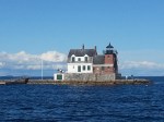 Sailed past this lighthouse on the Isaac Evans Schooner.